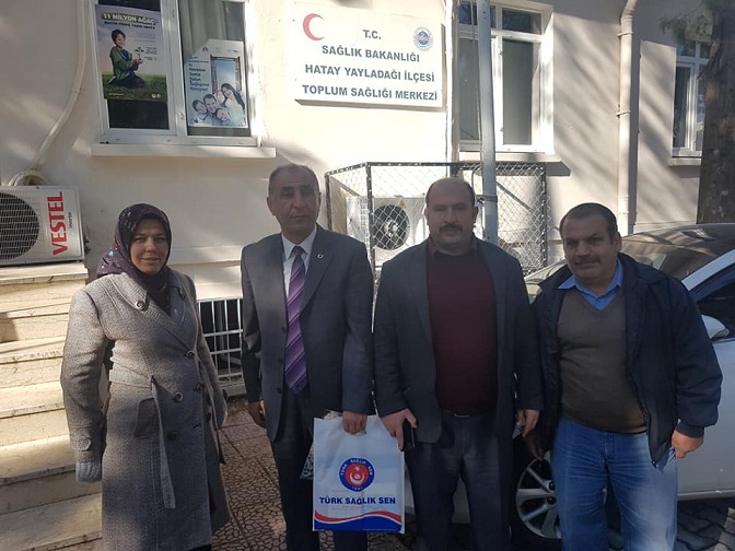 YAYLADAĞI T.S.M ve 112'deki ÜYE ZİYARETİ