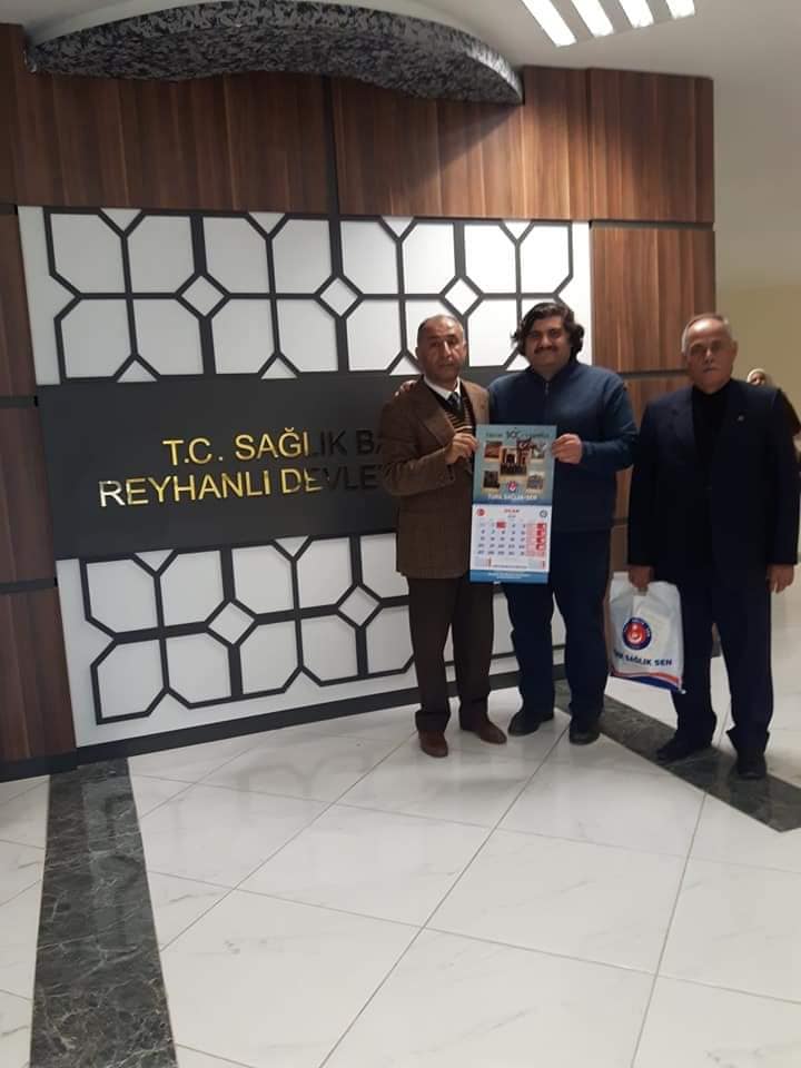 REYHANLI DEVLET HASTANESİ ÜYE ZİYARETLERİ