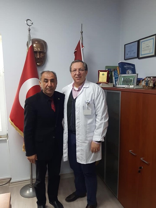 ALTINÖZÜ DEVLET HASTANESİ ÜYE ZİYARETİ