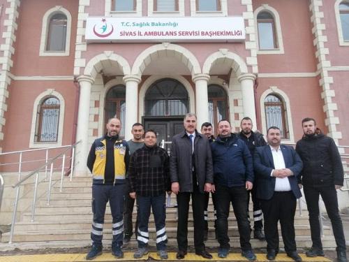 112 Çalışanlarını Ziyaret Ettik