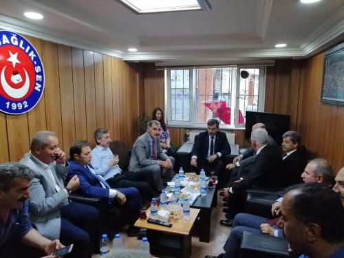 Türkiye Kamu-Sen Sayın Genel Başkanlarımız Şubemizi Ziyaret Ederek Bizi Onurlandırdılar