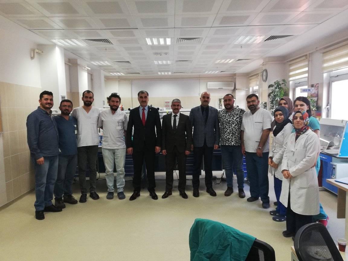 Sivas Ağız ve Diş Sağlığı Hastanesinde Çalışanlarımızı Ziyaret Ederek Diş Teknisyenleri Gününü Kutladık.