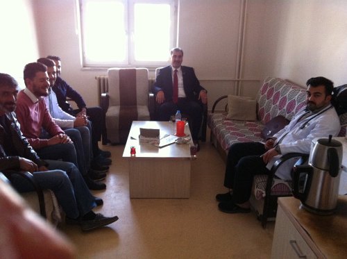 İmranlı ve Zara İlçelerimizdeki Personellerimizi Ziyaret Ettik.