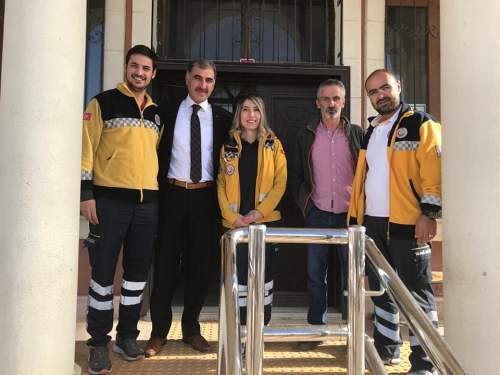 Kadın Kolları Başkanımız ile 112 ASHİ\'deki Yönetici ve Çalışanlarımızı Ziyaret Ettik