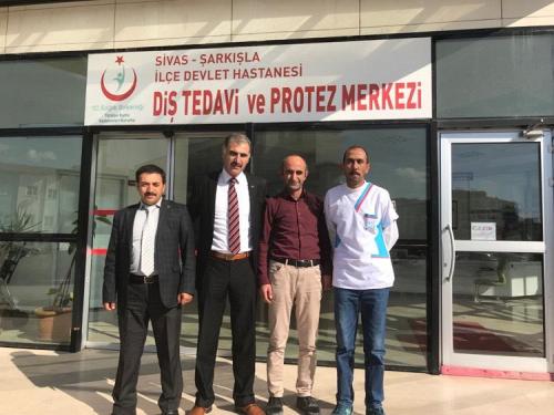 Şarkışla'da Sağlık Çalışanlarıyla Buluştuk