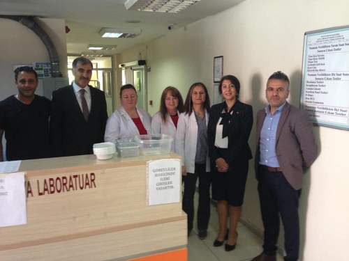 Numune Hastanesi Ek Bina Yöneticilerini ve Çalışanlarımızı Ziyaret Ettik