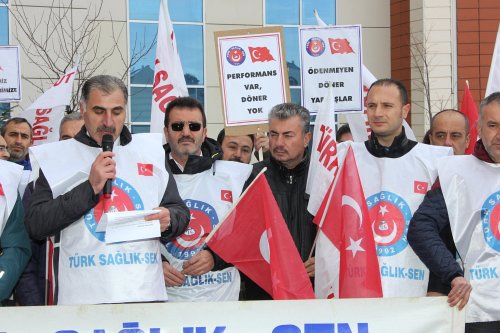 Bakanlığa Taleplerimizi Basın Açıklaması Yaparak Cesurca Haykırdık.