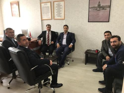 Ulaş İlçe Hastanesi Yöneticilerimizi ve Personellerimizi Ziyaret Ettik.