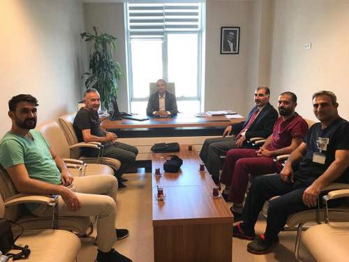 Sivas Numune Hastanesi Yöneticilerini Ziyaret Ettik