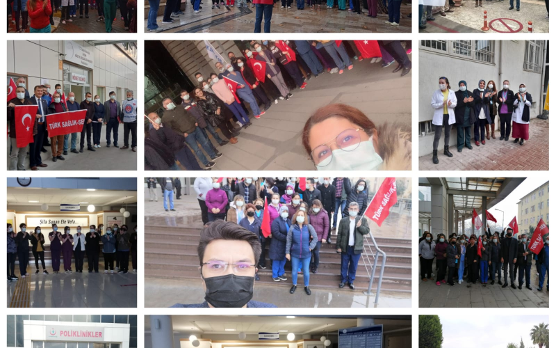 Bugün Kurumlarımızda 1 Saat İşe Geç Başlama Eylemini Gerçekleştirdik.