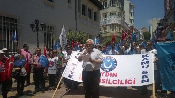 Türkiye Kamu Sen’in Sevgi Yolunda Yaptığı Miting