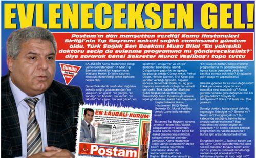 14 Mart Tıp Bayramı Kamu Hastaneler Birliği Anketi
