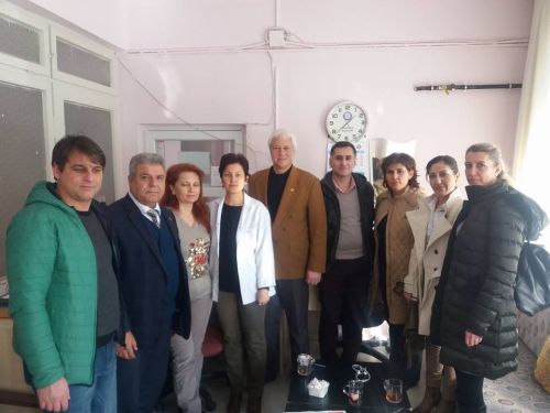 Sağlık Kurumlarında Üyelerimizi Ziyaret Ettik
