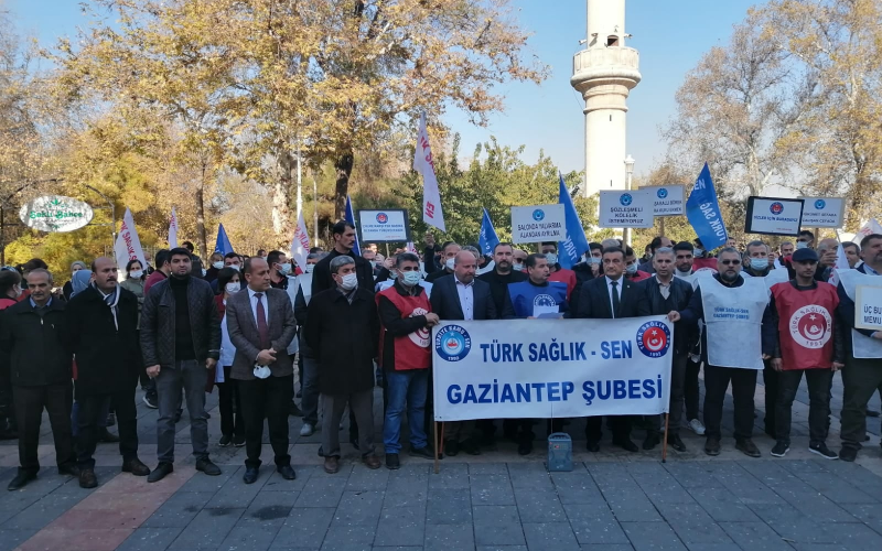 BİR KEZ DAHA ALANLARDAYIZ... BİRLİKTE MÜCADELE EDECEĞİZ! BİRLİKTE KAZANACAĞIZ!