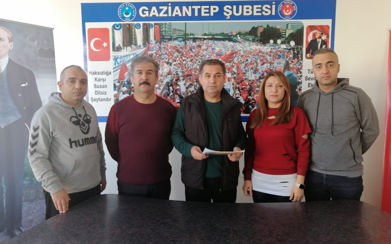 ÇALIŞMA BARIŞI BOZULMAMALIDIR