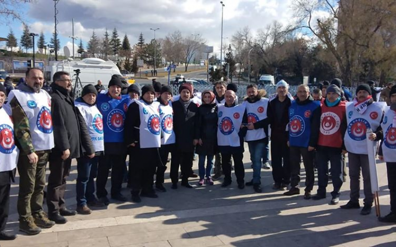 SAĞLIKTA ŞİDDETE HAYIR MİTİNGİNE KATILDIK