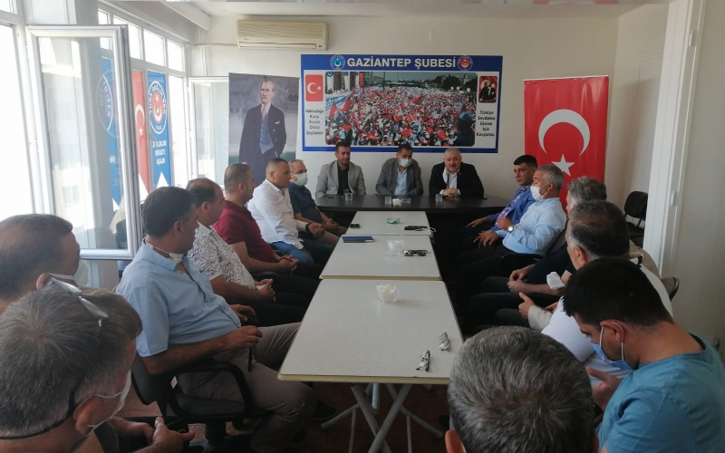 MHP GAZİANTEP HEYETİ SENDİKAMIZI ZİYARET ETTİ