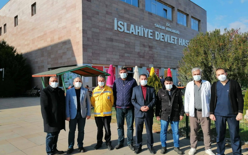 Türk Sağlık-Sen Gaziantep Şubesi olarak; Nurdağı ve İslahiye İlçelerini ziyaret ettik.