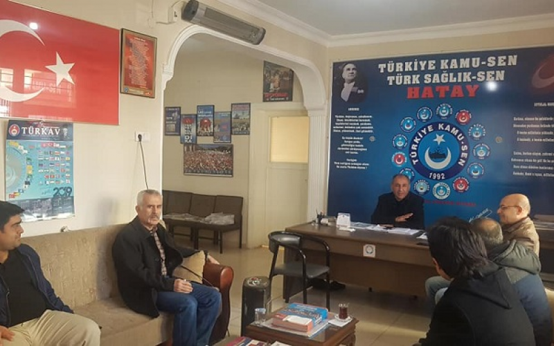 TÜRKİYE KAMU-SEN HATAY İL BAŞKANLIĞI HAFTA SONU MESAİ