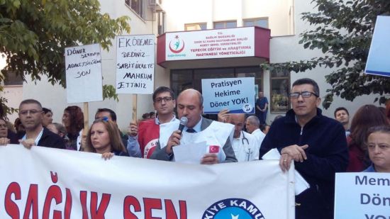 DÖNER SERMAYELERİN DÜŞÜŞÜYLE İLGİLİ BASIN AÇIKLAMASI YAPTIK.