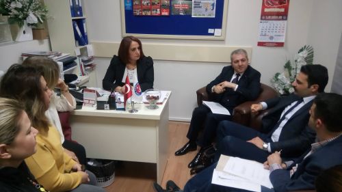 Genel Başkan Yardımcımızdan Şubemize Ziyaret