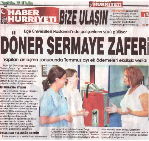 Döner Sermaye Zaferi