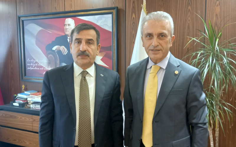 ÇEKER, KAHVECİ’Yİ BİLGİLENDİRDİ