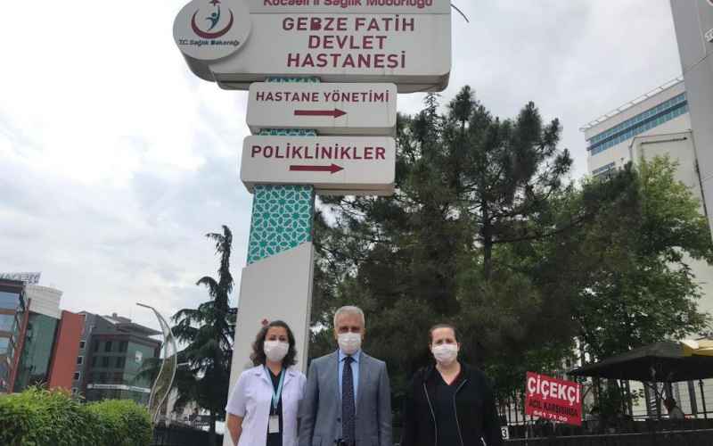 TÜRK SAĞLIK SEN HEYETİ BAŞHEKİM NALBANT’I ZİYARET ETTİ.