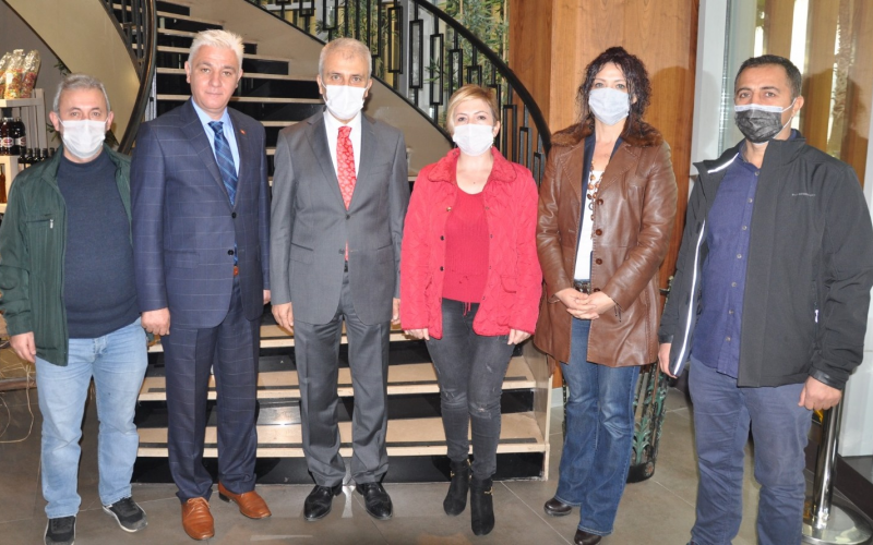 BAŞKAN ÇEKER’DEN BAŞHEKİM TUNÇ’A TEŞEKKÜR