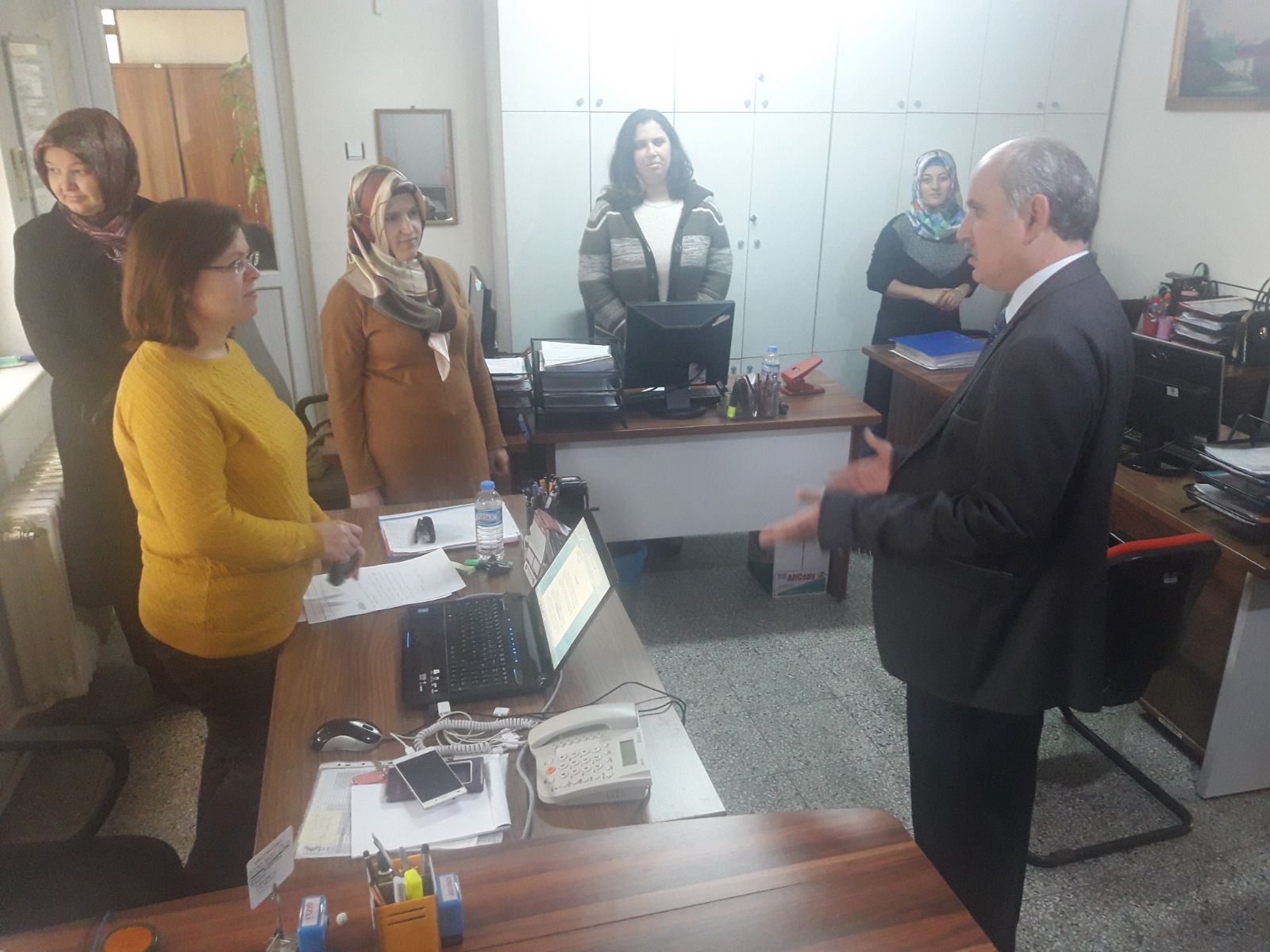 Sağlık Müdürlüğü Üyelerimizi Ziyaret Ettik