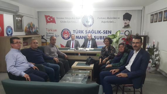 Saruhanlı İlçe Sağlık Müdürlüğünden Hayırlı Olsun Ziyareti
