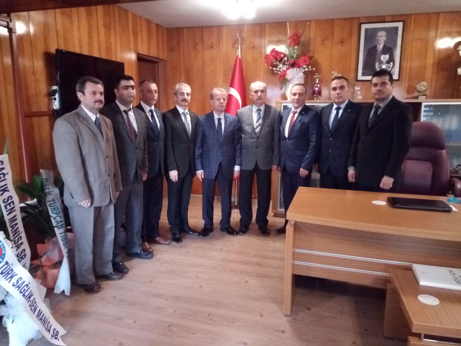 Yeni Atanan Sağlık Müdürüne Ziyaret