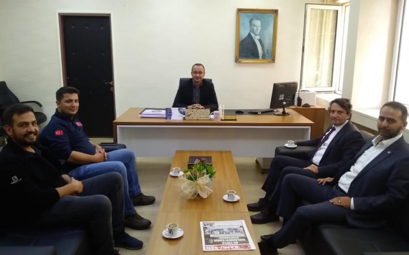 112 Şube Müdürünü Ziyaret Ettik.