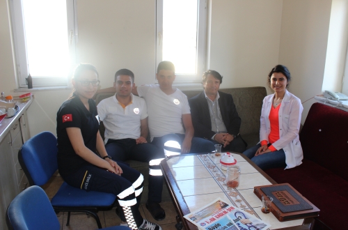Acıgöl 112 Acil Sağlık İstasyonunu Ziyaret Ettik.