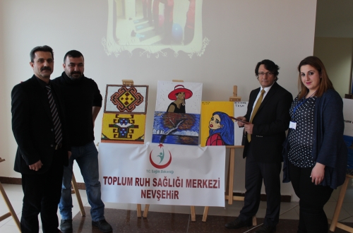 Özel İnsanlar Sergisini Ziyaret Ettik.