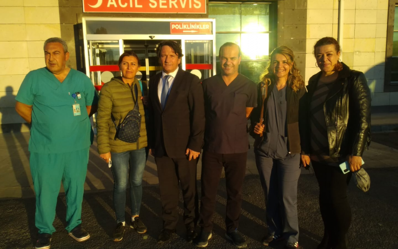 Ürgüp Devlet Hastanesini Ziyaret Ettik.