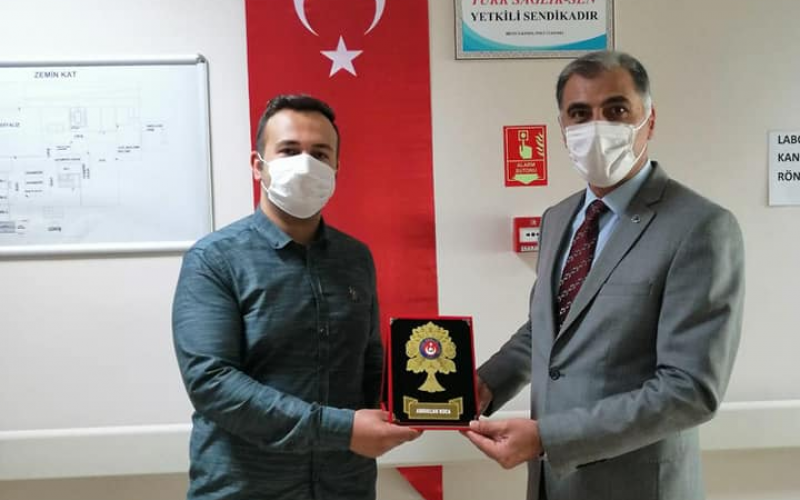 CESURCA  DAVRANIŞLARI, ONURLU VE KARARLI DURUŞLARIYLA  GÜRÜN DEVLET HASTANESİ  TÜRK SAĞLIK- SEN DEDİ