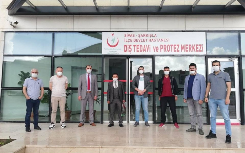 Türk Sağlık Sen Sivas Şubesi olarak  Şarkışla Devlet Hastanesi personellerini ziyarette bulunduk.