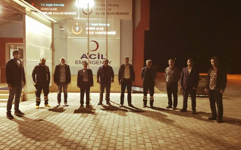 ULAŞ İLÇE HASTANESİ İFTAR YEMEĞİMİZ,