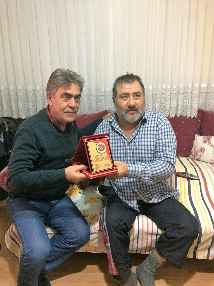 Türk Sağlık Sen Kurucu Emekli Üyesi Ekrem Zekai YILMAZ'a Ziyaret.