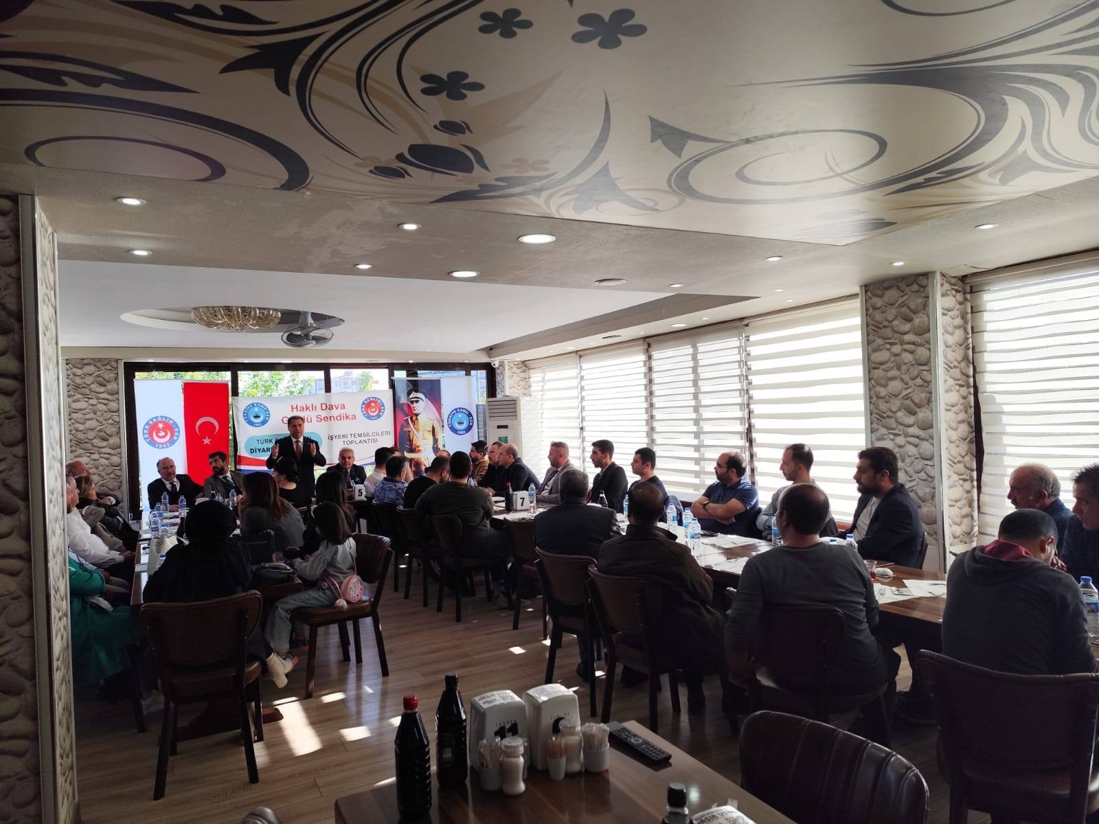 Diyarbakır’da İşyeri Temsilcilerimiz İle Bir Araya Geldik - 9802
