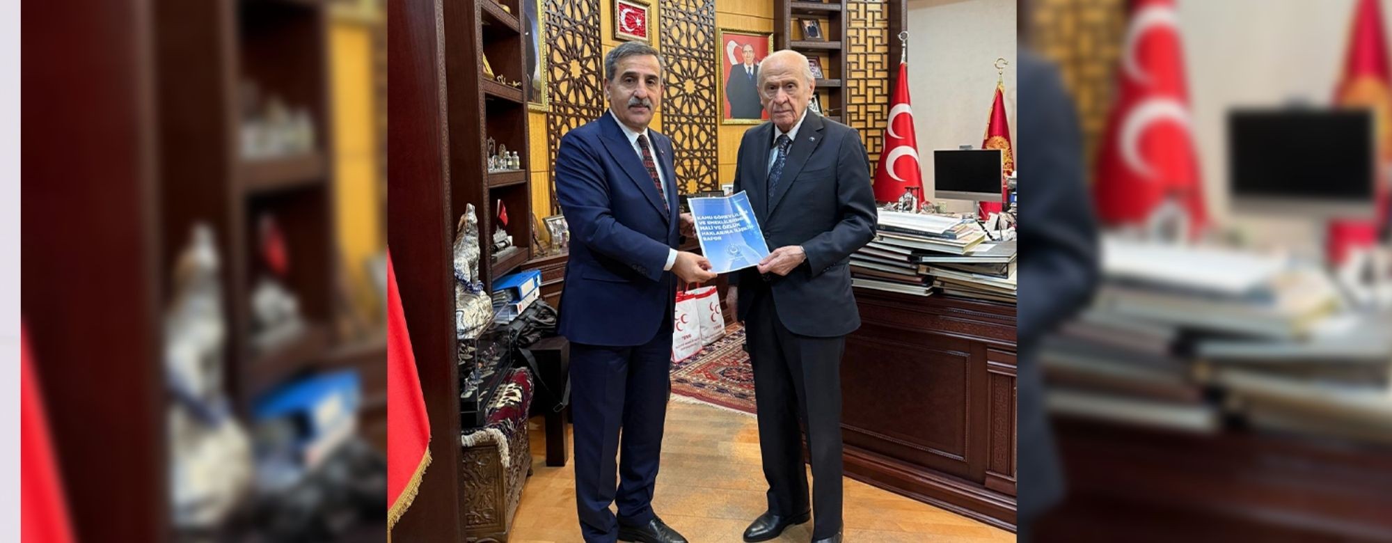GENEL BAŞKANIMIZ ÖNDER KAHVECİ, MHP GENEL BAŞKANI DR. SAYIN DEVLET BAHÇELİ’Yİ ZİYARET ETTİ