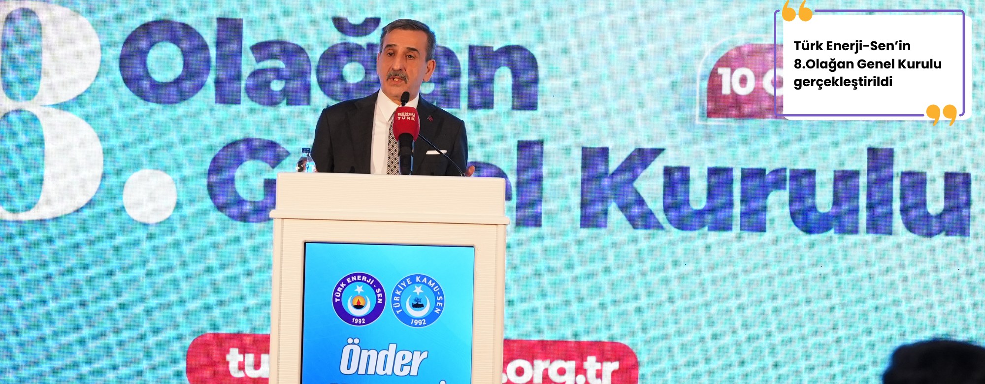 ÖNDER KAHVECİ: TÜRKİYE KAMU-SEN MEMUR SENDİKACILIĞINDA RÜŞTÜNÜ İSPAT ETMİŞTİR