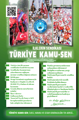 Türkiye Kamu-Sen Kazanımlar Kitapçığı