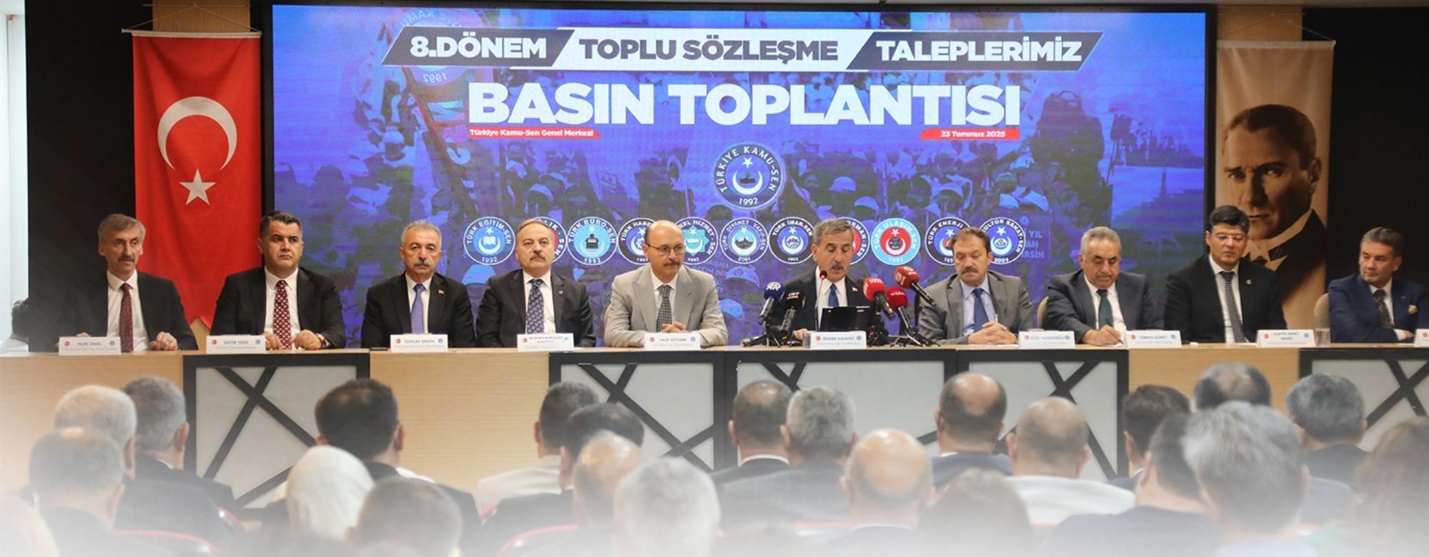 8. DÖNEM TOPLU SÖZLEŞME TALEPLERİMİZİ AÇIKLADIK