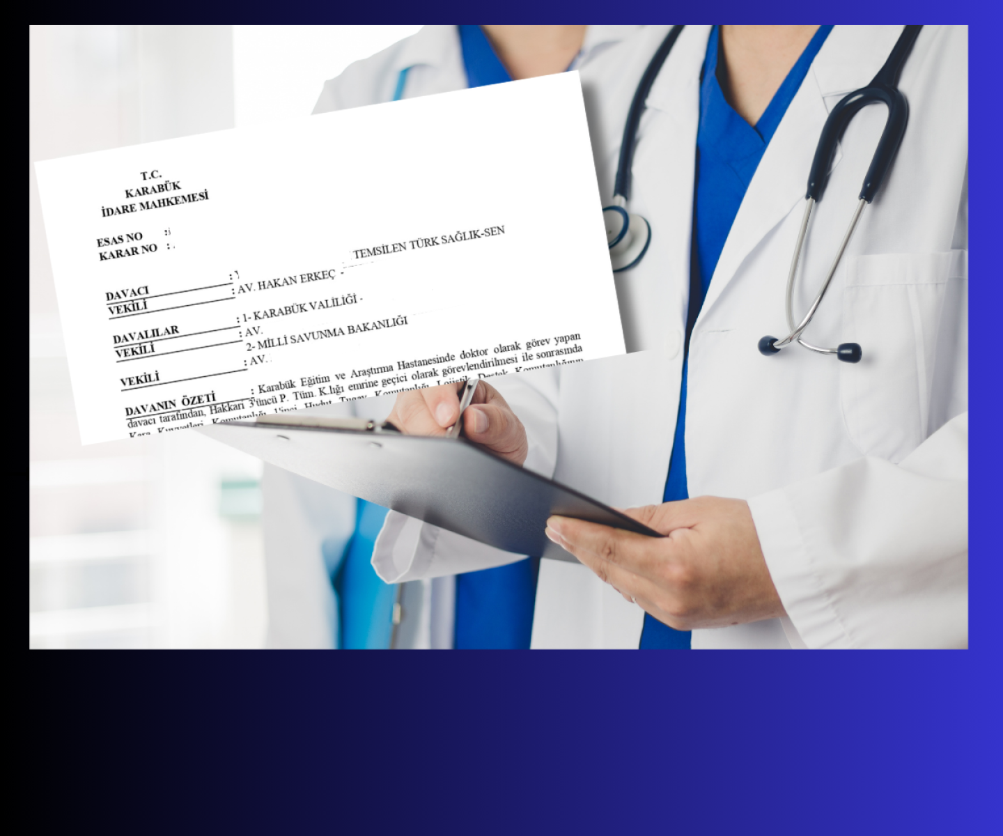 Sendikamızdan Bir Hukuki Zafer Daha:TSK Görevlendirmesinde Doktorumuza Ödenmeyen İcap Nöbeti Ücretini Mahkemede Kazandık