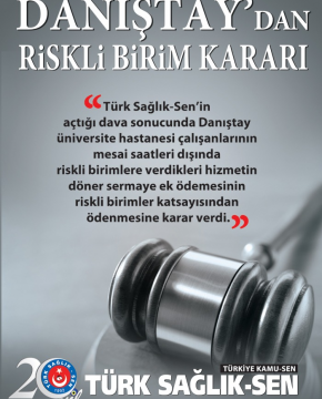 Riskli Birim Dava Afişi