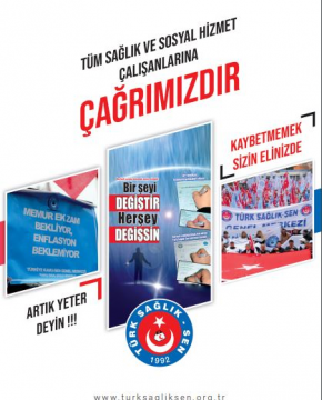 Sağlık ve Sosyal Hizmet Çalışanlarına Çağrımızdır