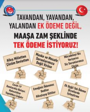 Ek Ödeme Değil Tek Ödeme İstiyoruz
