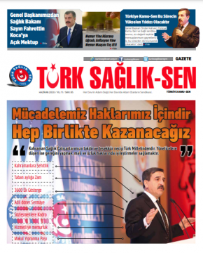 Gazete Türk Sağlık-Sen 85. Sayı